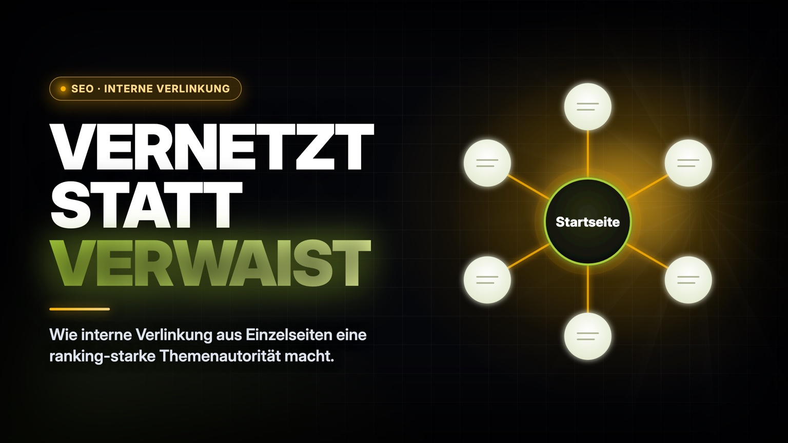 Interne Verlinkung als SEO-Strategie: Linkstruktur und Ankertexte einer Website planen