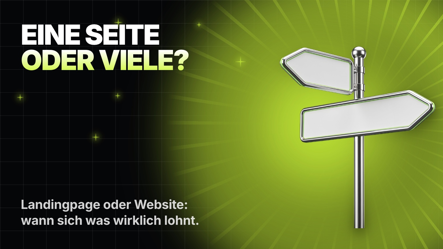 Landingpage oder Website: Unterschiede und Einsatz im direkten Vergleich