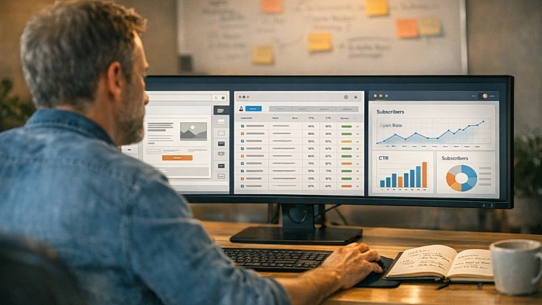 Vergleich von Newsletter-Werkzeugen für Unternehmen